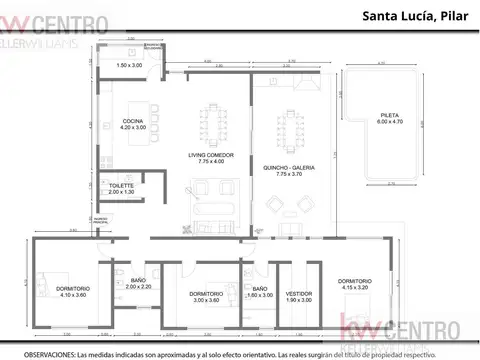 Casa en Venta de 3 dormitorios