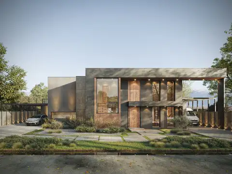  Casa en obra gris premium en Luján de Cuyo