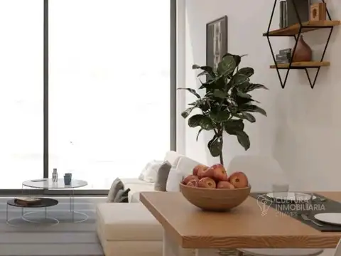 Departamento 2 ambientes con 1 baño