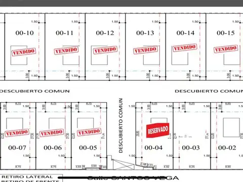 VENTA LOTE 10 X 21,5 MT EN CONDOMINIO SANTOS VEGA