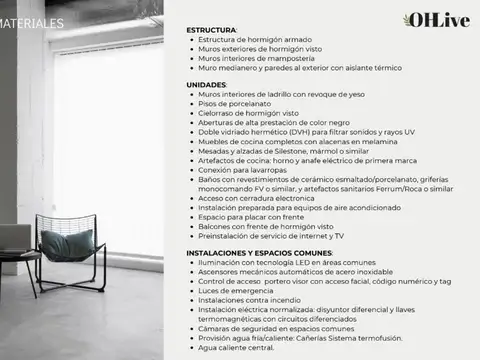 Departamento en Venta en Núñez, USD 116.900