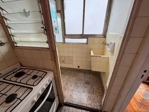 Departamento 2 ambientes con 1 baño