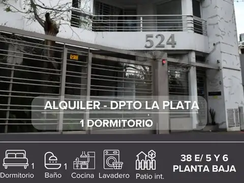 Departamento en alquiler la plata
