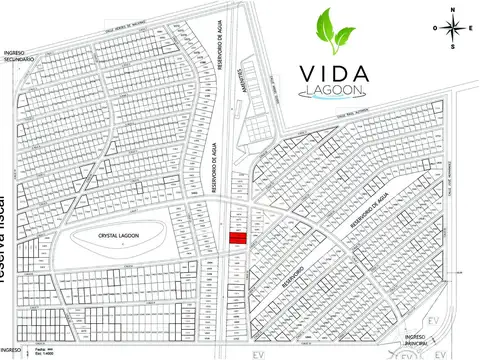 Terreno Vida Lagoon. Funes