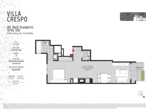 ESPACIO SCALABRINI | AV. SCALABRINI ORTIZ 300 | 9°