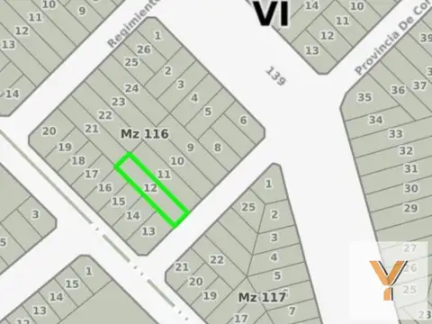 Terreno en Venta de 440,0 m2