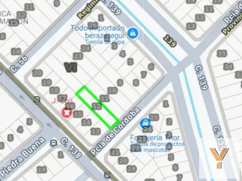 Terreno en Venta de 440,0 m2