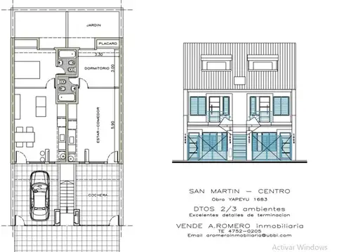 Depto Tipo Casa en Venta al Sureste