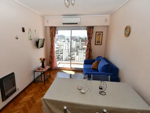 ¡Luz y Sol! Espectacular 2 Ambientes - Piso 12 con Vista Panorámica Apto Crédito