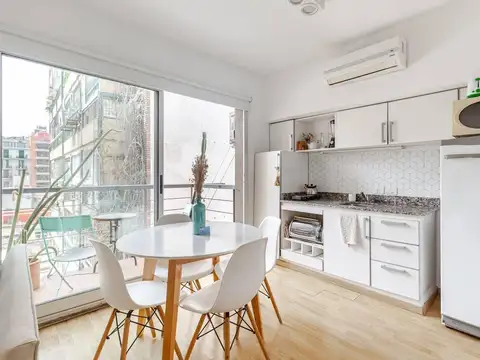 Alquiler. Recoleta. Monoambiente . Ideal Estudiantes Barcelo, Derecho e  Ingeniería UBA