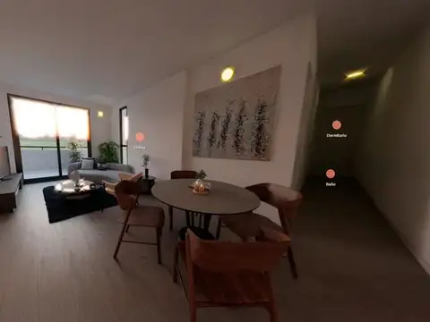 Departamento 3 ambientes con 1 baño