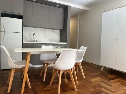 Monoambiente en Recoleta luminoso amoblado y equipado