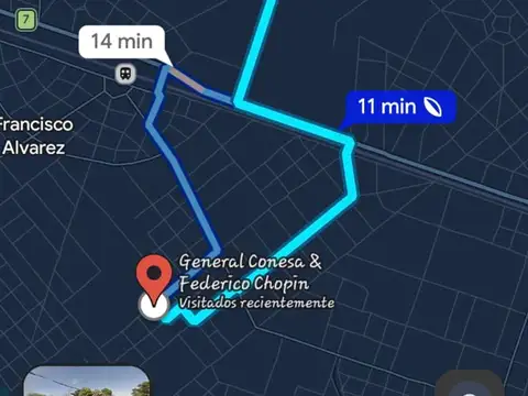 Terreno en Venta en Francisco Alvarez, Partido de Moreno