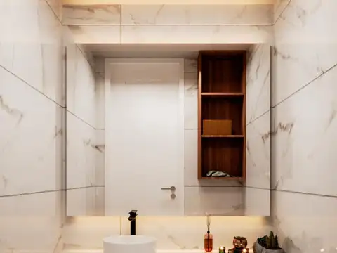 Departamento 3 ambientes con 2 baños