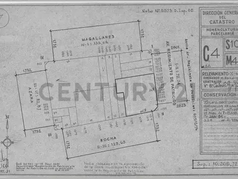 Terreno en Venta 8,70  mts Frente