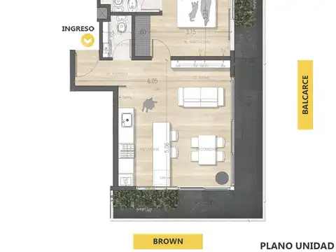 Departamento en Venta en Pichincha, Rosario