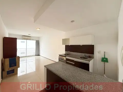 Bordabehere 2930. Departamento monoambiente con balcón. De 35 m².