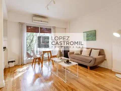 Departamento Monoambiente con 1 baño