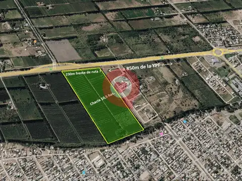 Chacra 10 has sobre ruta 7 en Centenario