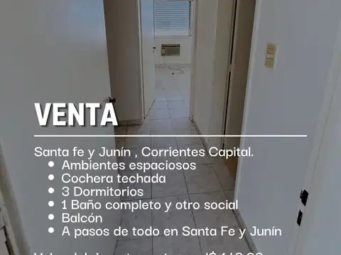 Departamento en Venta con 1 cocheras
