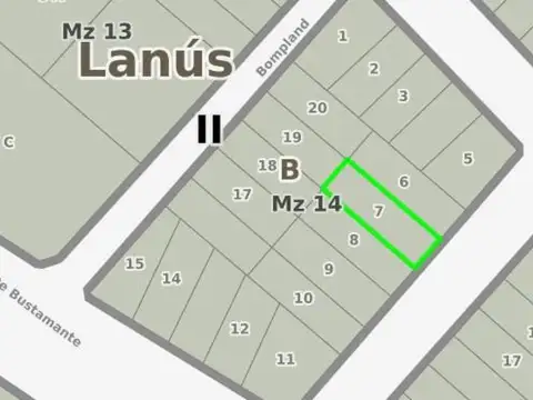 Magan e/ Sargento Cabral y Bustamante
