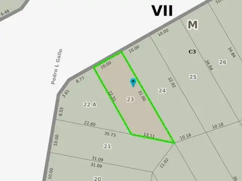 Lote en Venta Virreyes San Fernando Multifamiliar