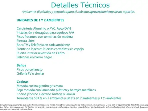 Departamento en Venta A Estrenar