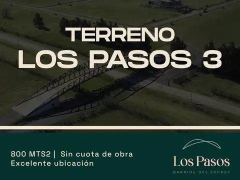 Terreno en Los Pasos 3