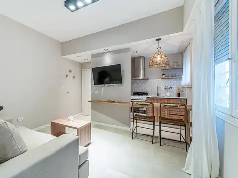RESERVADO - Departamento 2 ambientes reciclado y amoblado en zona Plaza Colón - Mar del Plata