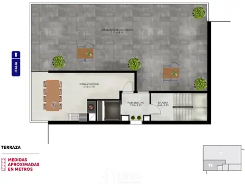 Italia 2000, Piso 06