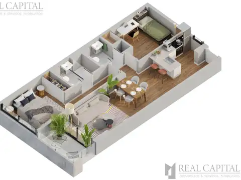 VENTA DEPARTAMENTO DE 3 AMBIENTES EN CONSTRUCCION EN PALERMO | ENTREGA DICIEMBRE 2027