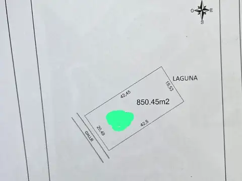 Terreno en Venta de 850,0 m2