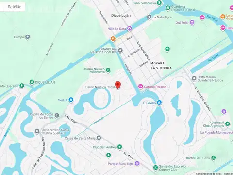 Lote en barrio El Canal lote interno con amarra!