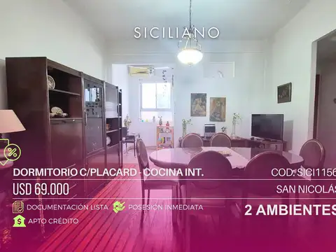 Departamento en San Nicolás