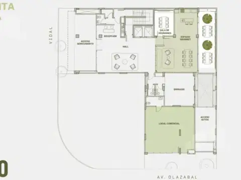 Venta Cochera en edificio DUO, Vidal y Olazabal, Belgrano