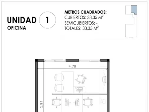 Oficina en Venta A Estrenar