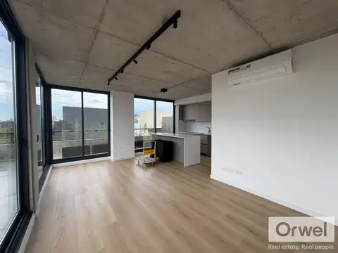 Departamento 2 ambientes con 2 baños