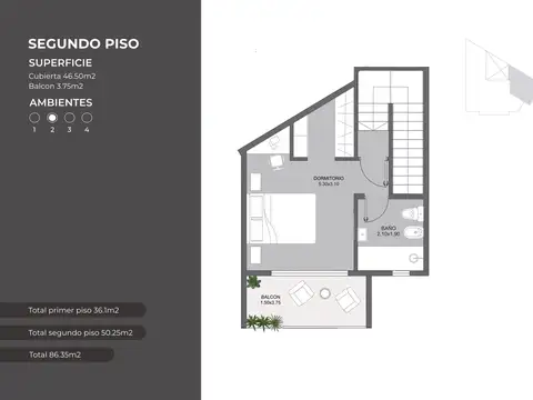 Depto Tipo Casa en Venta en Caballito, USD 133.000