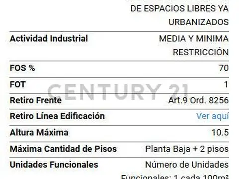 Terreno en Venta de 330,0 m2