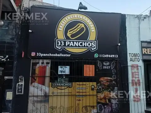 VENTA FONDO DE COMERCIO ACTIVO Y MUY RENTABLE EN VILLA BALLESTER