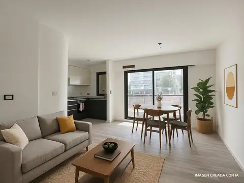 VENTA: Departamento de dos dormitorios a estrenar con patio, en Refinería, Rosario
