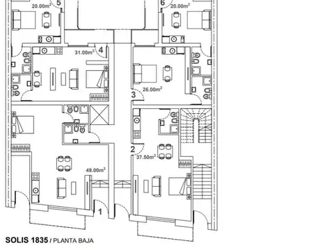 INVERSION DEPARTAMENTOS ZONA GARRAHAM 24 UNIDADES