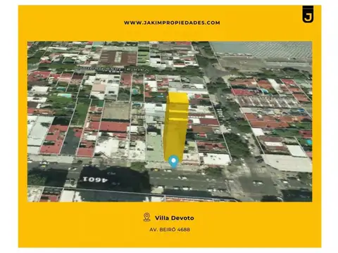 Terreno en  Villa Devoto