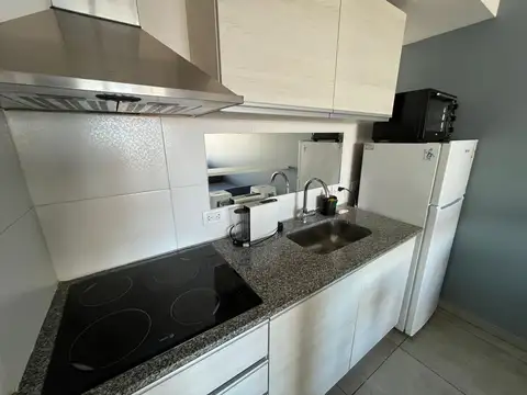 VENTA DEPARTAMENTO 1 AMBIENTE CON VISTA AL MAR Y COCHERA, PUNTA MOGOTES