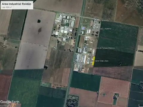 Lote EN VENTA 4.580 M2 - ZONA INDUSTRIAL ROLDAN