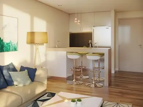 Departamento 3 ambientes con 1 baño