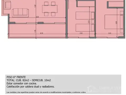Departamento en Venta al Oeste