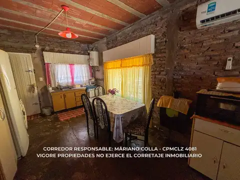 Casa 3 ambientes con 1 baño