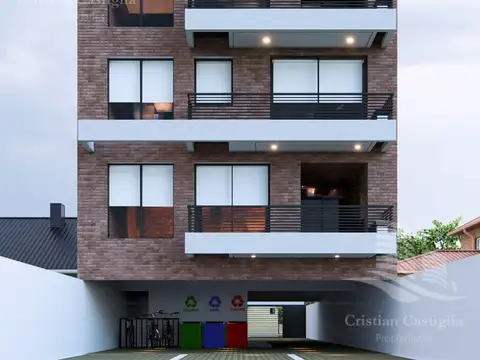 Departamento 2 ambientes con 1 baño