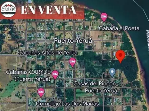 Hermoso bosquecito en Puerto Yeruá 